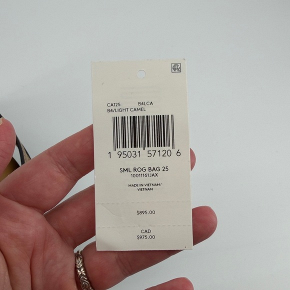 Coach x Tom Wesselmann Small Rogue 25 Bag in Light Camel CA125 A3 - Picture 7 of 11